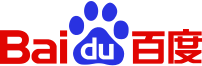 中国最大の検索エンジンBaidu（百度）の公式ロゴ