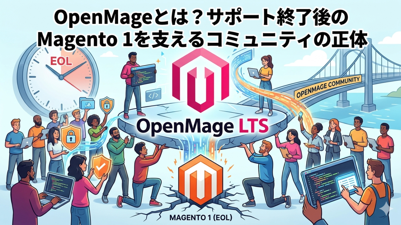 OpenMageとは？サポート終了後のMagento 1を支えるコミュニティの正体