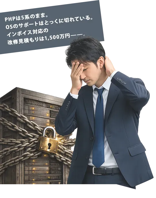 悩む男性