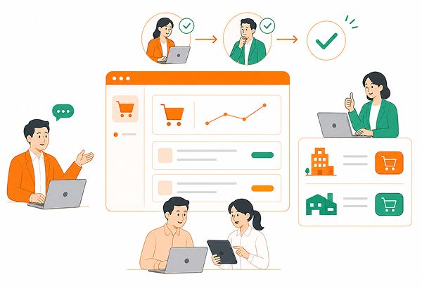 B2Bにも対応できる拡張性がある